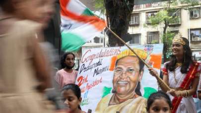 Hindistan'ın 15'inci Cumhurbaşkanı yemin etti