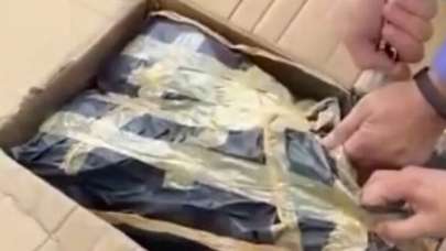 Bunu da gördük! Kargo aracında yakalandı