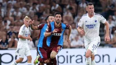 Trabzonspor, Kopenhag'da tur şansını rövanşa bıraktı