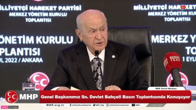MHP Lideri Devlet Bahçeli: Zillet İttifakı, fikri ve fiili olarak dağılmıştır...