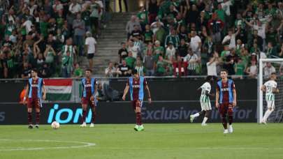 Trabzonspor, Ferencvaros deplasmanından mağlup ayrıldı