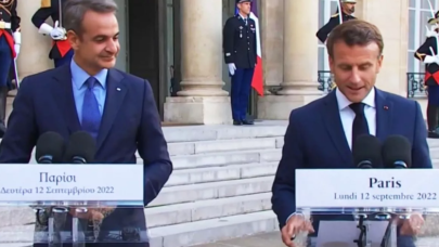 Miçotakis Macron'dan 'kopya' çekti
