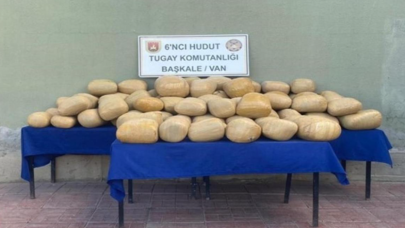 MSB: Van sınırında 364 kilo toz esrar ele geçirildi