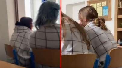 Rusya gazı kesince perişan oldular! Çekya'da öğrenciler battaniye ile ısınıyor