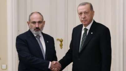 Cumhurbaşkanı Erdoğan, Ermenistan Başbakanı Paşinyan ile görüştü