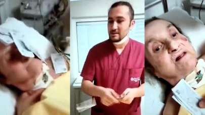 Özel Bayındır Hastanesi'nde yaşlı kadına para atan rezil ilk kez konuştu!