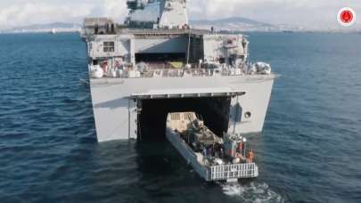 Altay tankı, TCG Anadolu gemisine çıktı