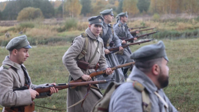 Birinci Dünya Savaşı yeniden canlandırıldı!