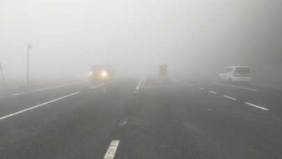 Bolu Dağı geçişi için sürücülere 'sis' uyarısı