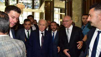 MHP Lideri Bahçeli Manisa’da