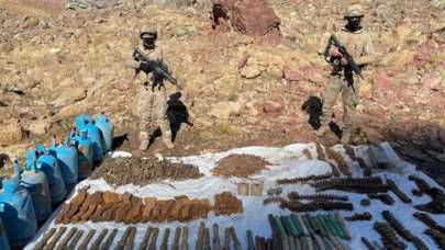 Eren Abluka'da çok sayıda mühimmat ele geçirildi