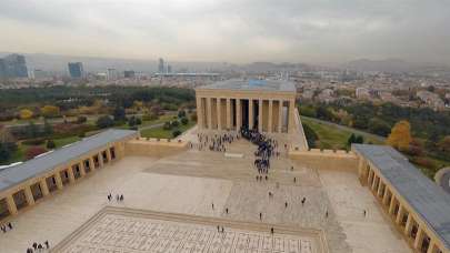 Atatürk'ün ebedi istirahatgahı Anıtkabir'de farklı bir yolculuk