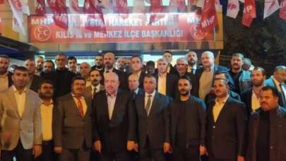 MHP Genel Başkan Yardımcısı Yalçın, Kilis'te partililerle bir araya geldi