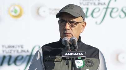 Bakan Kirişci: Ağaçlandırma çalışmalarında Avrupa'da birinciyiz