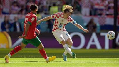 Modric'in tarihe geçtiği maçta Hırvatistan Fas ile berabere kaldı