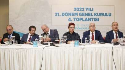 BİK Genel Müdürü Erkılınç, Afyonkarahisar'da kurumun genel kurul toplantısına katıldı