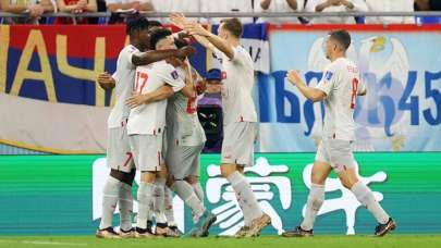 Gol düellosunu kazanan İsviçre son 16'da