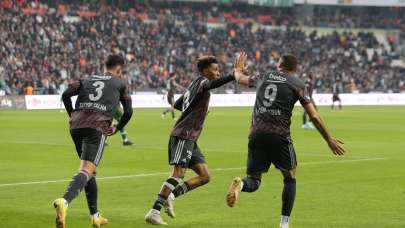 Beşiktaş, Konya’dan 3 puanla geri döndü