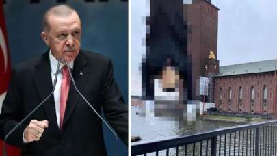 İsveç'te terör yandaşlarından alçak gösteri! AK Parti'nin cevabı çok sert oldu