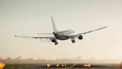 Yolcu uçağında bomba paniği!