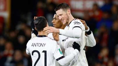 Weghorst attı, ManU avantajı kaptı