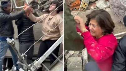 Mucizeyi kendi yarattı! Polis baba, 5 kişilik ailesini enkaz altından gardırop askılığıyla kurtardı