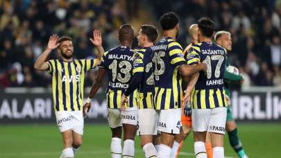 Fenerbahçe Konyaspor'u 4-0 yendi