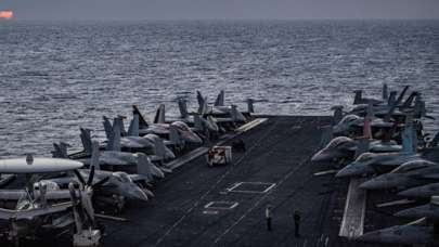 Türkiye'nin girişine izin vermediği uçak gemisi okyanusta batırıldı