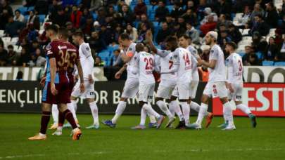 Trabzonspor, Ümraniyespor’a yenildi 36 maçlık seriyi kaybetti!