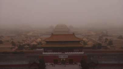 Çin'de 'kum fırtınası' uyarısı: Kirlilik zehirli seviyede