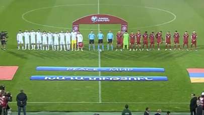 Ermenistan'da İstiklal Marşı'mıza büyük saygısızlık!