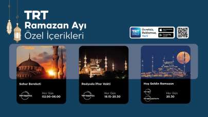 Ramazan ayının ruhu TRT'de yaşanacak