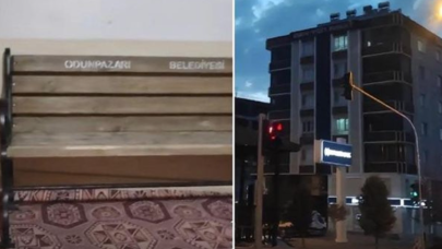 Ayrıldığı sevgilisiyle son kez oturduğu bankı çaldı, belediyenin paylaşımı kahkahaya boğdu