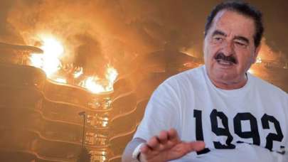 İbrahim Tatlıses'ten İzmir'deki büyük yangın sonrası paylaşım: 2 gün önce uçakta yer yok diye gelemedim