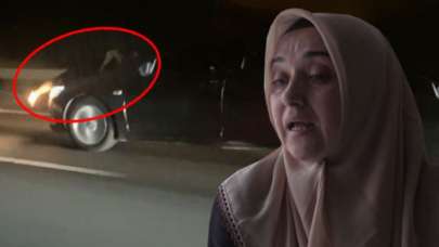 Oğlunu kurtarmak için kaputa asılıp 40 km yol giden anne konuştu