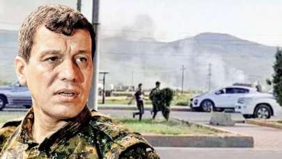 SİHA'lar terör örgütü elebaşının aracını vurdu