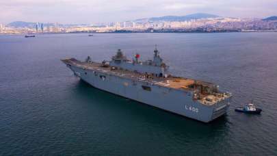 Dünyanın ilk SİHA gemisi TCG Anadolu envantere giriyor