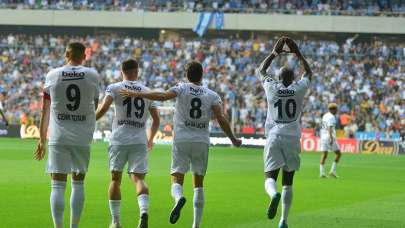 Beşiktaş yüksekten uçtu: Adana Demirspor'un serisi sona erdi