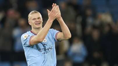 Erling Haaland tarihe geçti! Efsaneleri geride bıraktı...