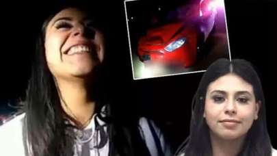 Görüntü polis kamerasından! İki kişiyi katledip kahkahalara boğuldu