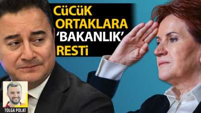Cücük ortaklara ‘bakanlık’ resti