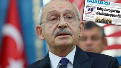 PKK paçavrasından 'Kılıçdaroğlu'nu destekleyeceğiz' manşeti