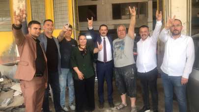 MHP’liler Silifke’de Sanayi Esnafıyla Buluştu