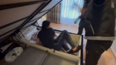 Uyuşturucu baronu bazadan çıktı! Eşinin bir hareketi saklandığı yeri ele verdi