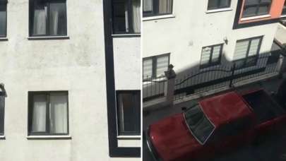 Kağıthane'de arı istilası! Vatandaşlar pencereleri açamadı