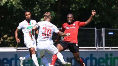 Beşiktaş - Augsburg maçı yarıda kaldı