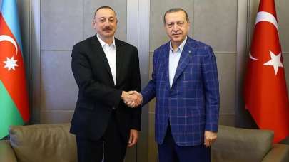 Cumhurbaşkanı Erdoğan, Aliyev ile görüştü