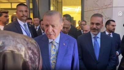 Cumhurbaşkanı Erdoğan'ı görmek için Philadelphia'dan geldiler... 'Size feda olsun'