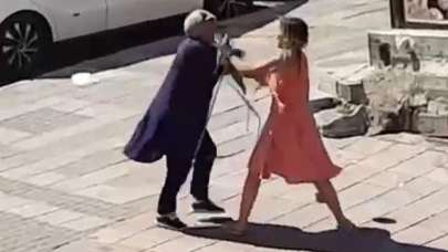 İstanbul'da yoldan geçenlere saldıran kadın tutuklandı