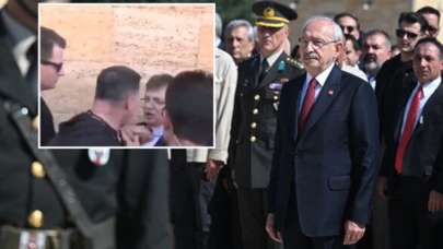 Kılıçdaroğlu'nun korumalarından, Edremit Belediye Başkanı'na sert müdahale